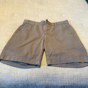 Everlane gray 7" chino shorts - size 29
